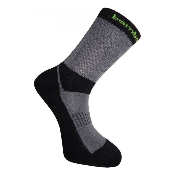 BX-3 RESIST bambusové ponožky BAMBOX Čierna / Tm. sivá 47-50 1 pár 26458547