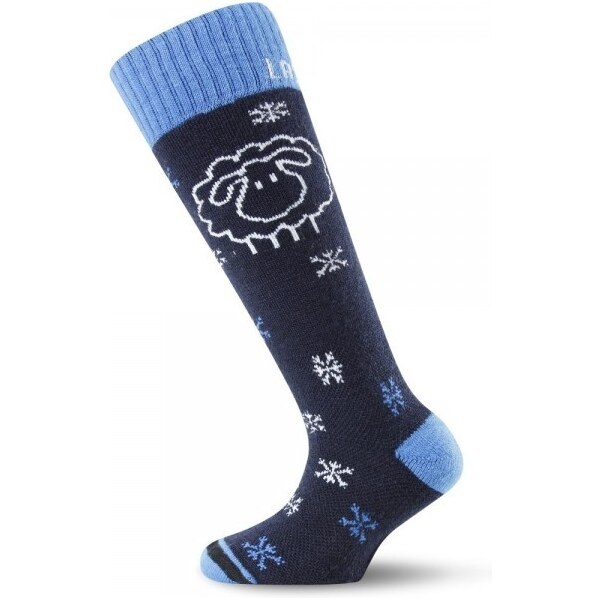 SJW detské merino podkolienky Lasting Modrá XXS 26251692