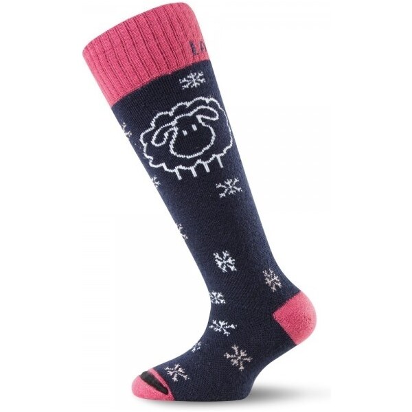 SJW detské merino podkolienky Lasting Růžová XS 26458549