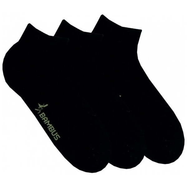 Dámske aj pánske letné bambusové ponožky RS Čierna 39-42 3 páry 26251730