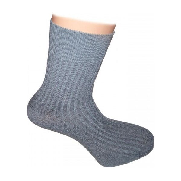 BX-DIABET bambusové ponožky extra rozťažné BAMBOX Tm. sivá 36-40 3 26458664