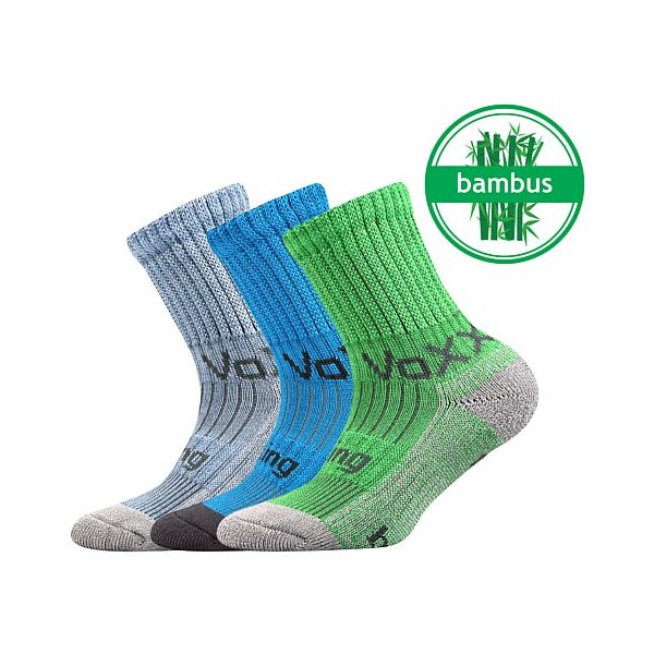 BOMBERIK detské antibakteriálne bambusové ponožky VoXX UNI 35-38 3 26458667