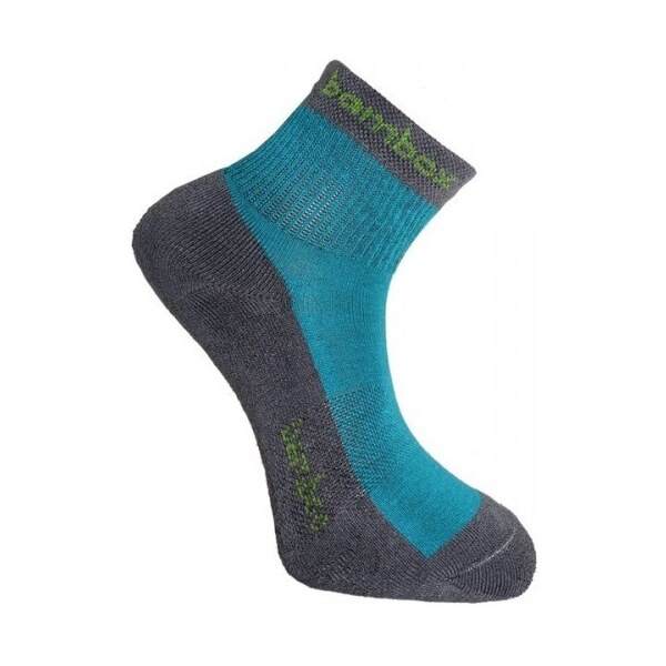 BX-2 FUN bambusové členkové ponožky BAMBOX Tm. sivá / Indigo 35-38 1 26458710