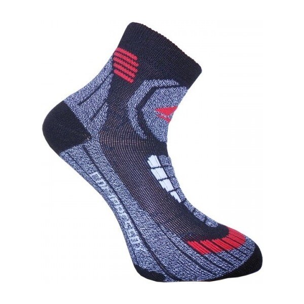 CSX-WALK ANKLE funkčné ponožky COMPRESSOX Čierna 35-38 1 pár 26251813