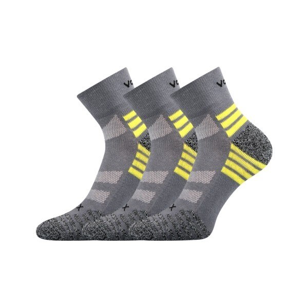 SIGMA B členkové ponožky VoXX Sv. sivá 39-42 3 páry 49902356