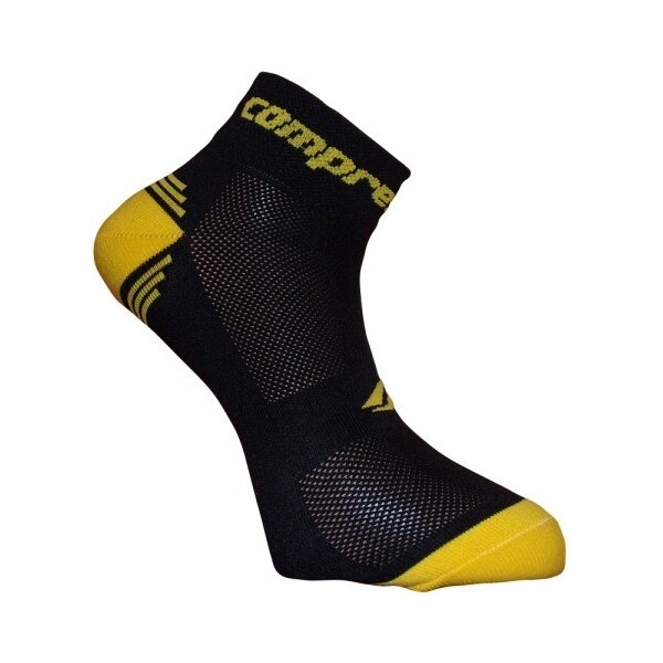 CSX-BIKE BLACK funkčné ponožky COMPRESSOX Žltá 43-46 1 pár 26458944