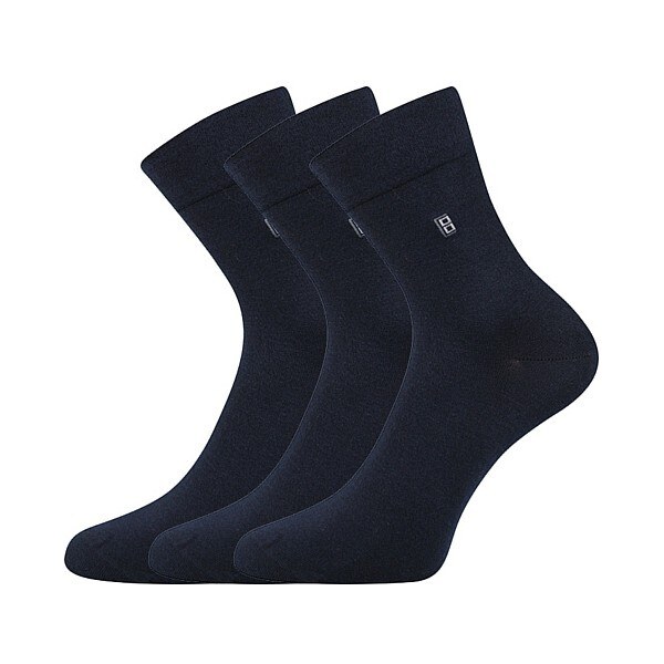 DAGLES pánske klasické jednofarebné ponožky Lonka Tm. modrá 43-46 3 53479803