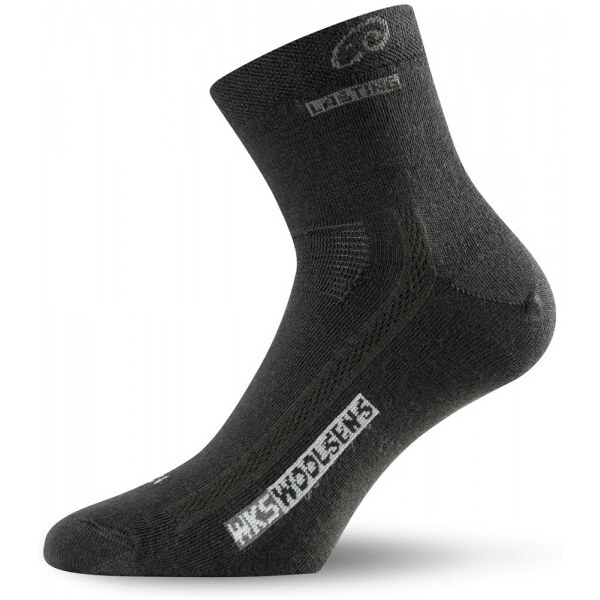 WKS merino zníženej ponožky Lasting Čierna L 1 pár 43034280