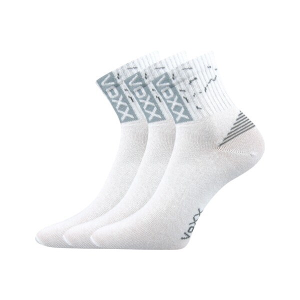 CODEX športové ponožky s voľným lemom VoXX Biela 43-46 3 páry 26459097