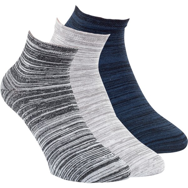 Bambusové členkové unisex melírované ponožky RS Mix farieb 39-42 3 26252244