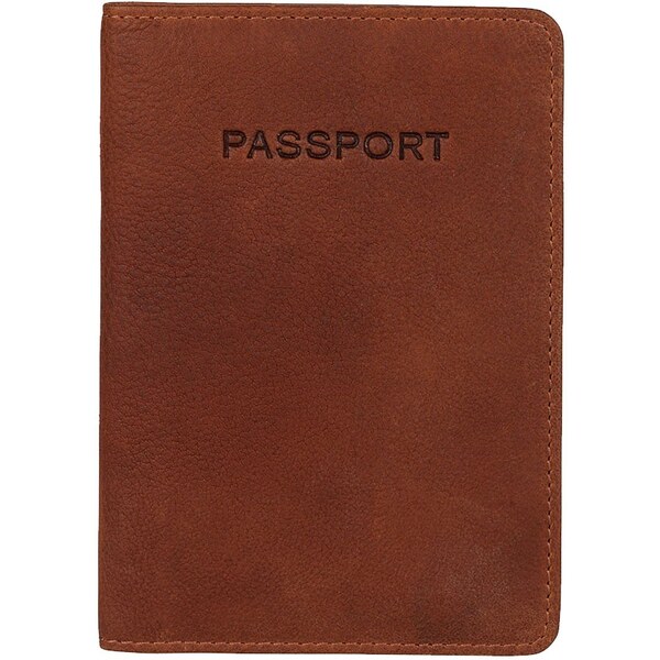 Obal na cestovný pas Burkely Avery - koňak 26023617