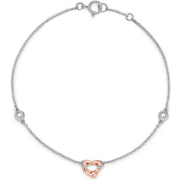 SWAROVSKI Elements Swarovski e. náramok Love Essence, srdce seb5723 26027641