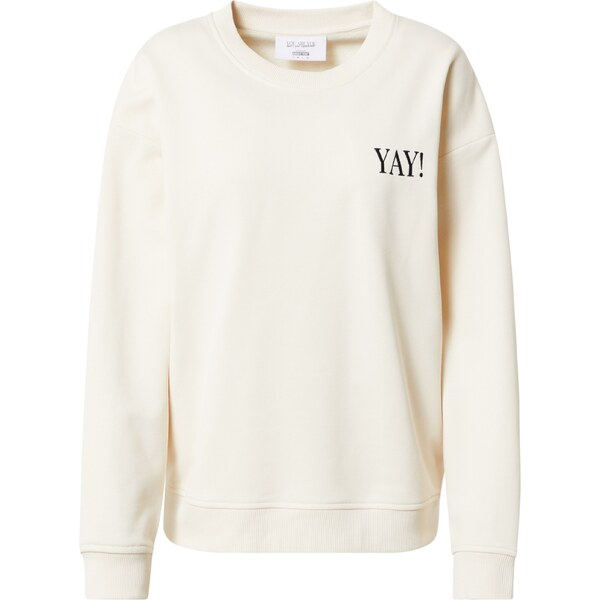 #NANDINI x NovaLanaLove Mikina Yay krémová / čierna 54226389