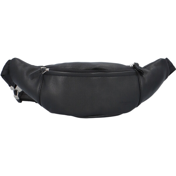 Pánska kožená ľadvinka čierna - Hexagona Cownpres čierna 26067160