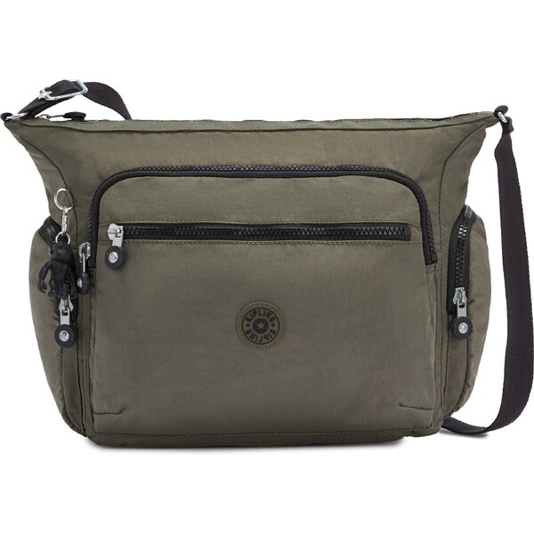 KIPLING Taška cez rameno GABBIE kaki 54224742