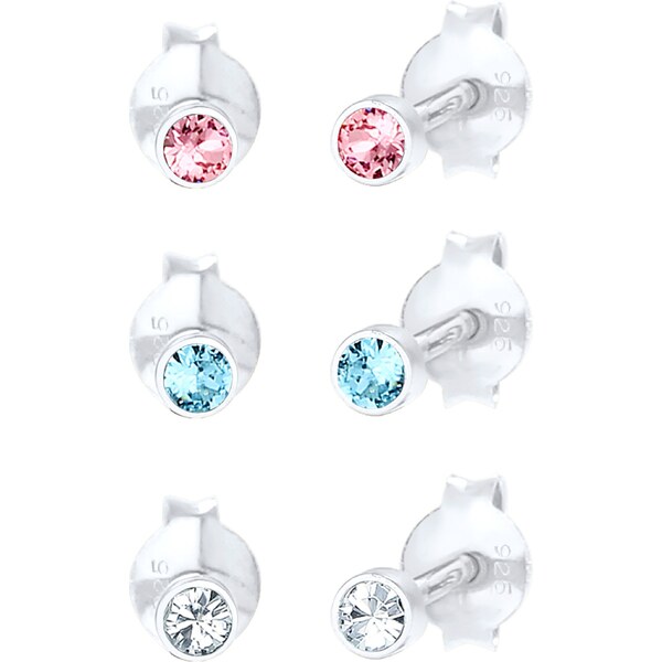 ELLI Bižutéria svetlomodrá / ružová / strieborná / biela 54224365