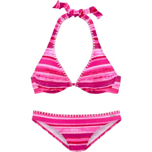 BUFFALO Bikiny ružová / biela 54225308