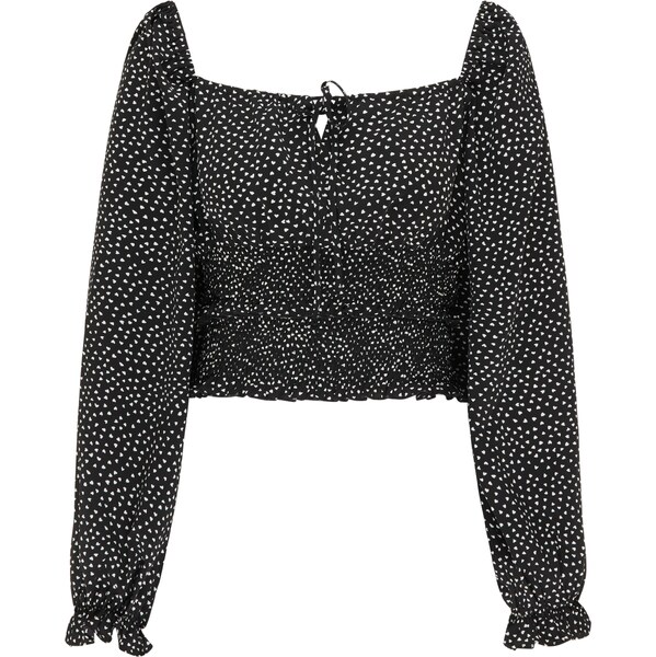 MYMO Tričko čierna / biela 65867351