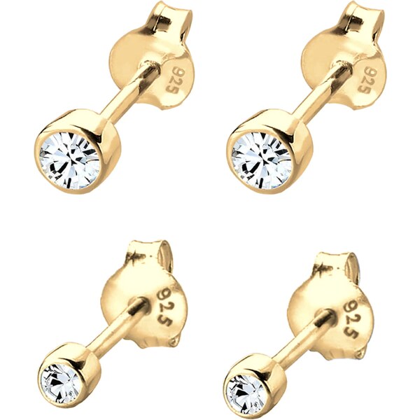 ELLI Náušnice Kristall zlatá 54221616