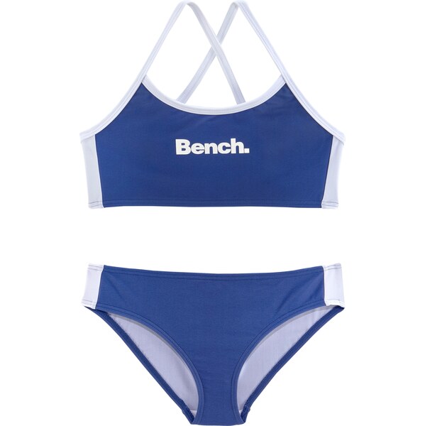 BENCH Bikiny kráľovská modrá / biela 65676410