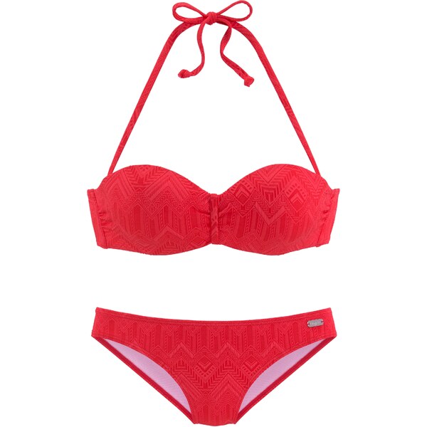 BUFFALO Bikiny červená 54225891