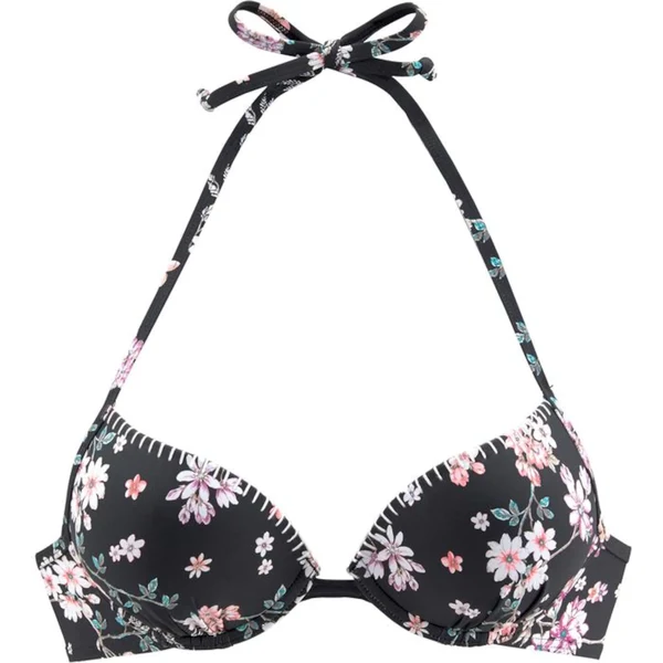SUNSEEKER Bikinový top ružová / čierna 66846406