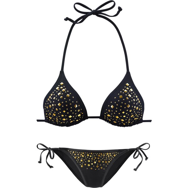 JETTE Bikiny zlatá / čierna 54248673