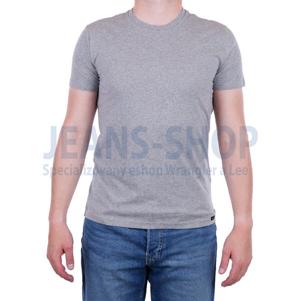Pánske tričko LEE L680CMLD TWIN PACK CREW GREY MELIE / NAVY 26091021