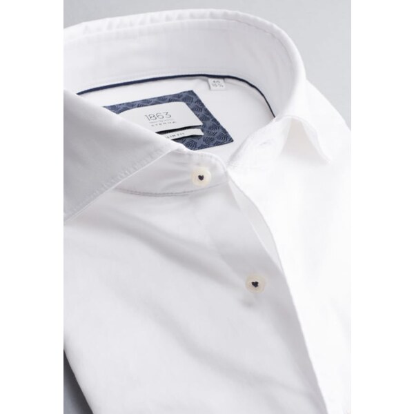 1863 BY ETERNA luxusná pánska košeľa biela ETERNA Slim Fit super soft 55478521