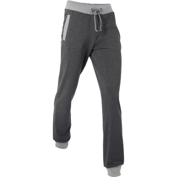 bonprix Tepláky s kontrastnými patentami, farba čierna 44799162