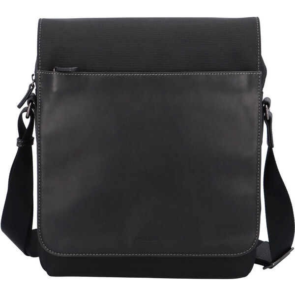 Pánska polokožené brašna čierna - Hexagona Stinus čierna 56864156