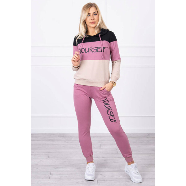 Glara Farebná dámska tepláková súprava 26150958