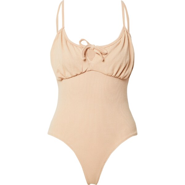 Missguided Košeľové body piesková 54226449