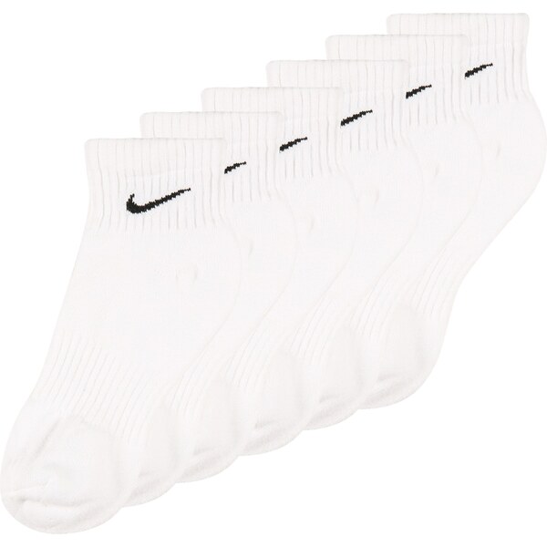 NIKE Športové ponožky čierna / biela 28090957