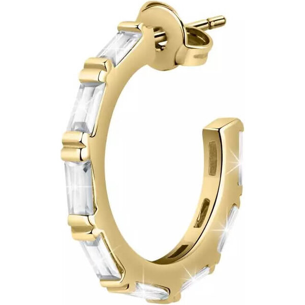 La Petite Story Pozlátená single náušnica s kryštálmi LPS02AQM02 66589252