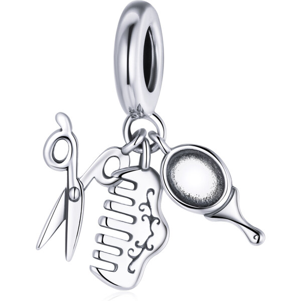 Emporial strieborný visiaci prívesok Kadernícky set 55551848