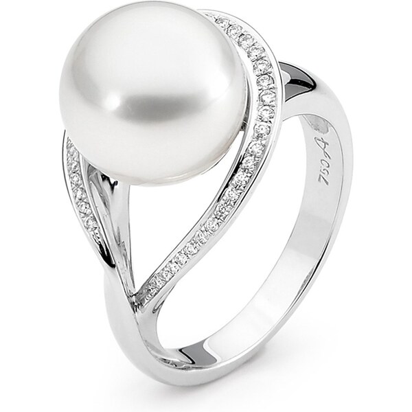 Olivie Strieborný prsteň VEĽKÁ PERLA 5349 27007165