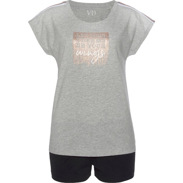 VIVANCE Kraťasy Dreams námornícka modrá / medená / sivá melírovaná / 54226469