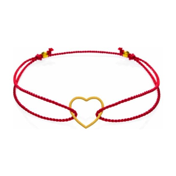Šnúrkový náramok Srdce Trimakasi 26817598