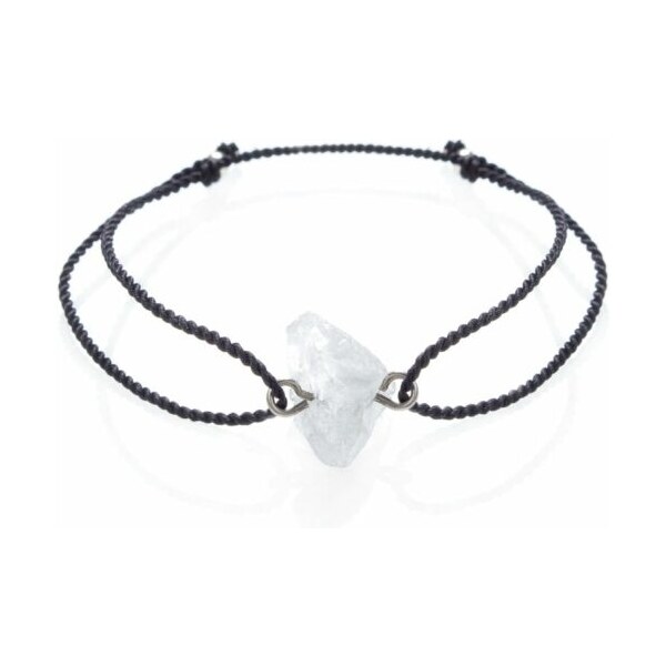 Dámsky náramok Krištáľ - šnúrkový - Čierna/Strieborná Trimakasi 26817575
