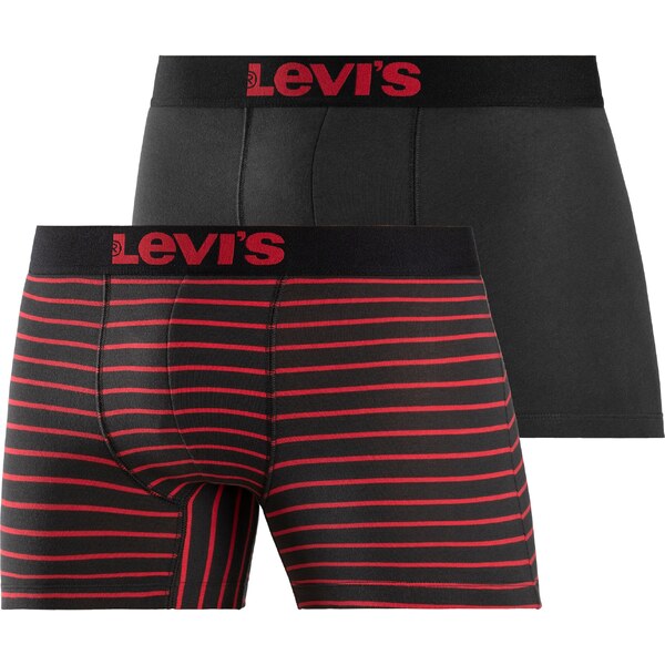 LEVIS Boxerky ohnivo červená / čierna 58275751