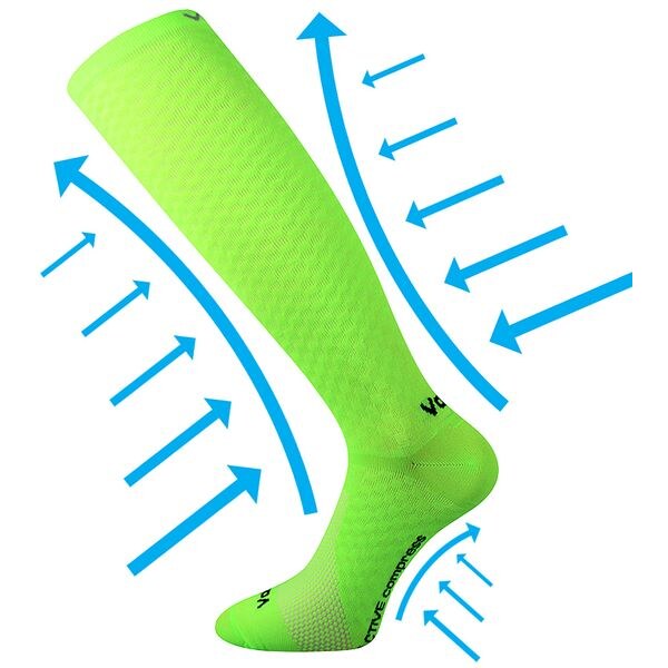 LITHE kompresné podkolienky VoXX Zelená 35-38 1 pár 26458896