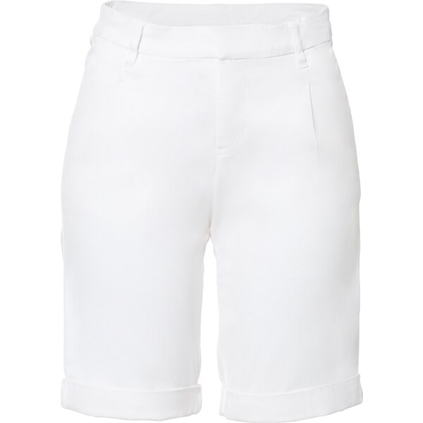 bonprix Strečové bermudy, farba biela 44735688