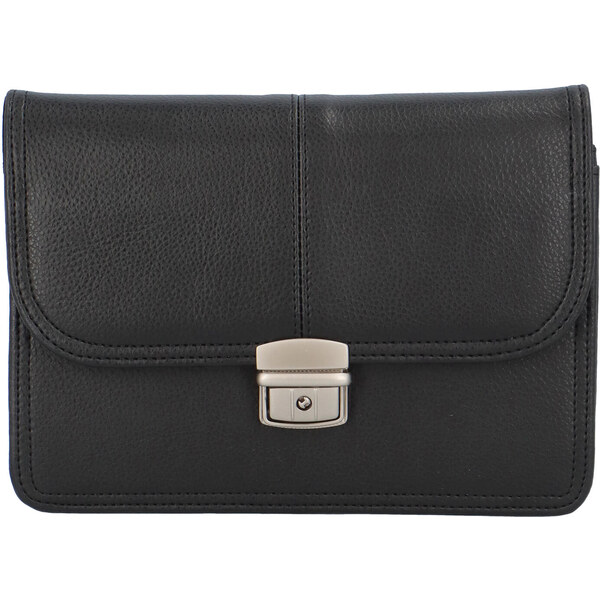 Elegantné pánske čierne etue - SendiDesign 2101 čierna 56863976