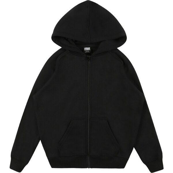 Urban Classics Tepláková bunda čierna 26630717