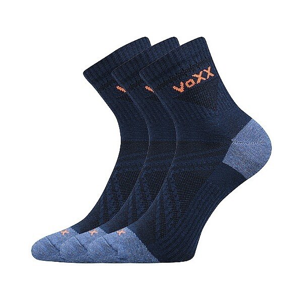 REXON 01 športové klasické ponožky VoXX Tm. modrá 39-42 3 páry 26788063