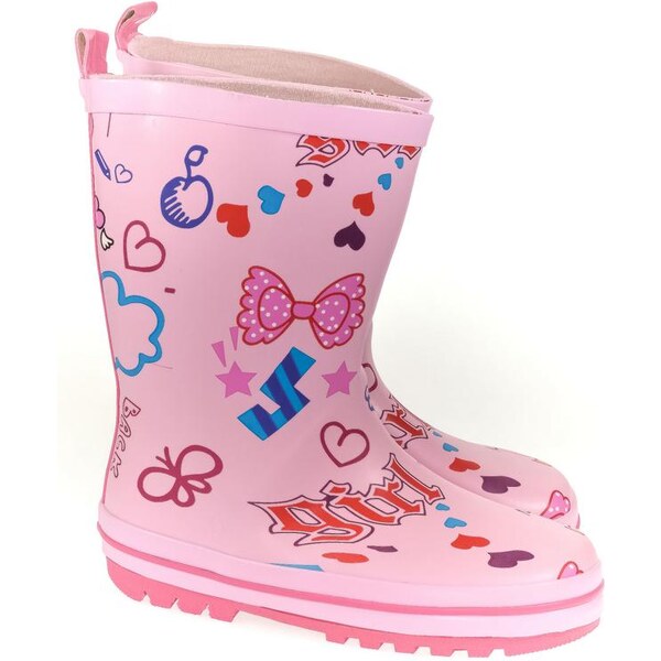 ELU Detské ružové gumáky ROSSE 26664103