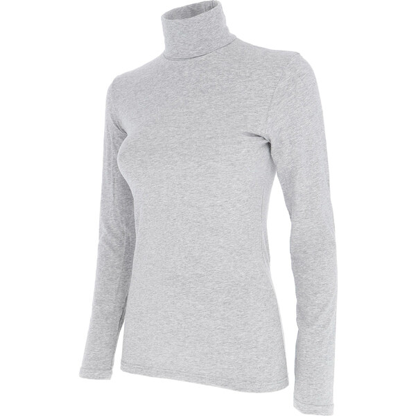 Glara Bavlnený rolák s dlhými rukávmi 29219581