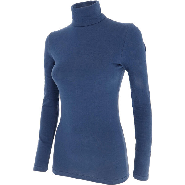 Glara Bavlnený rolák s dlhými rukávmi 27213878