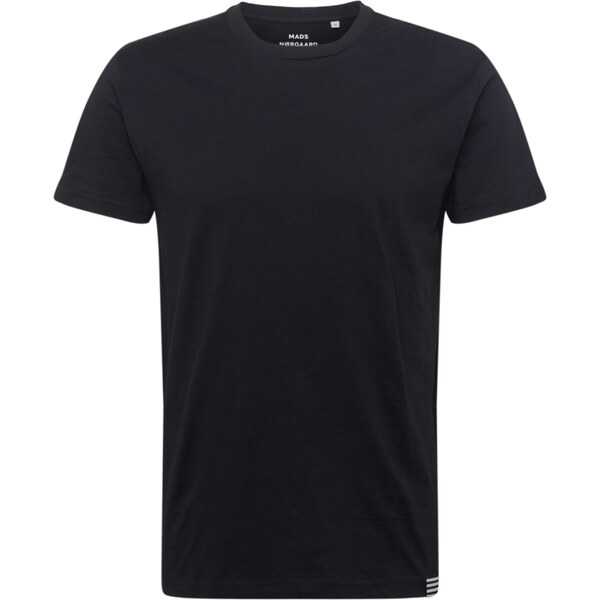 MADS NORGAARD COPENHAGEN Tričko Thor čierna / biela 51164313